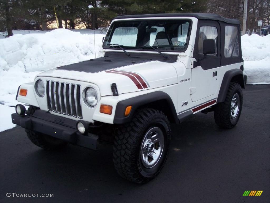 2000 Wrangler SE 4x4 - Stone White / Agate photo #10