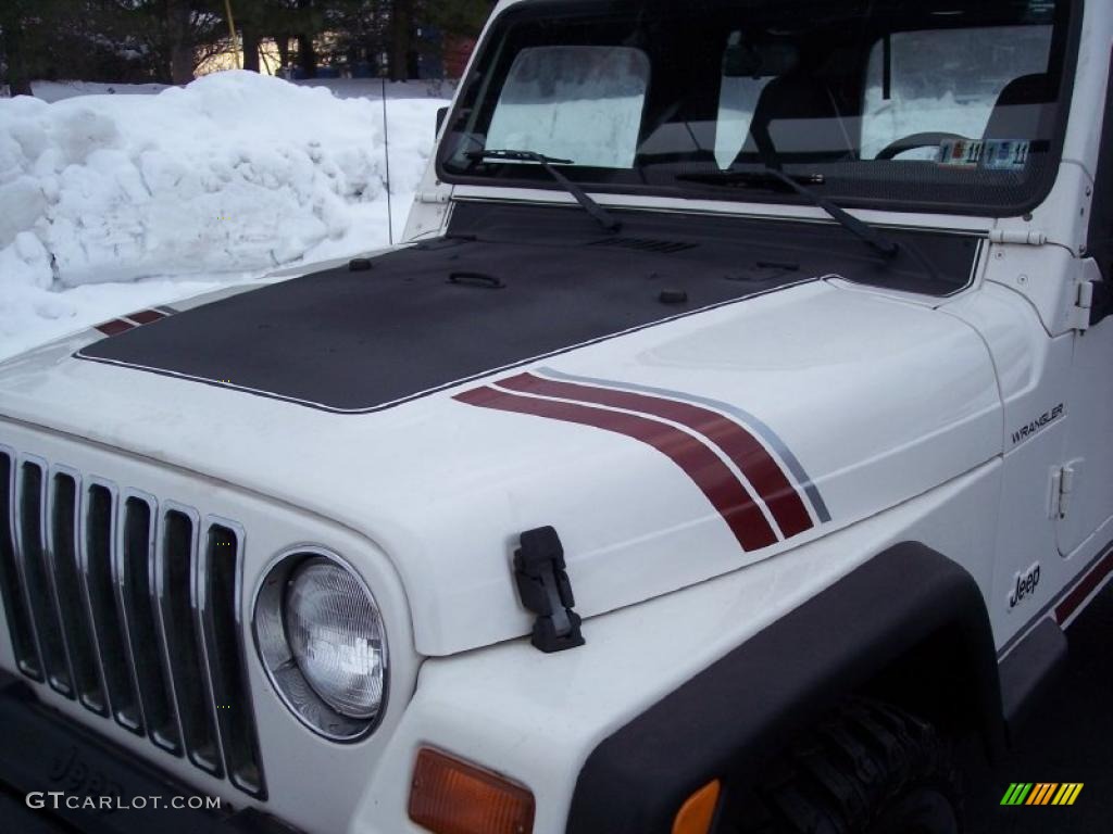 2000 Wrangler SE 4x4 - Stone White / Agate photo #11