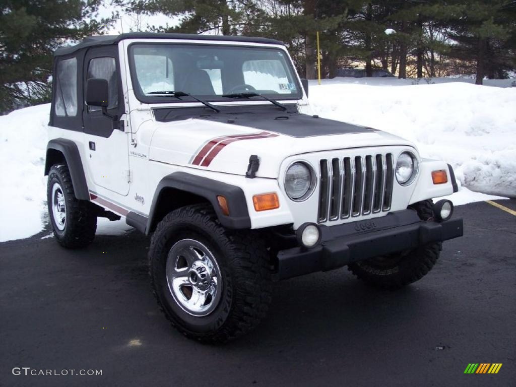 2000 Wrangler SE 4x4 - Stone White / Agate photo #14