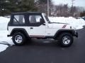 2000 Stone White Jeep Wrangler SE 4x4  photo #18