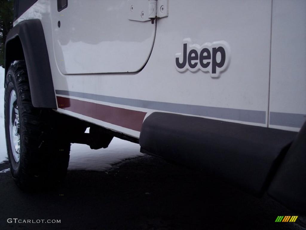 2000 Wrangler SE 4x4 - Stone White / Agate photo #20
