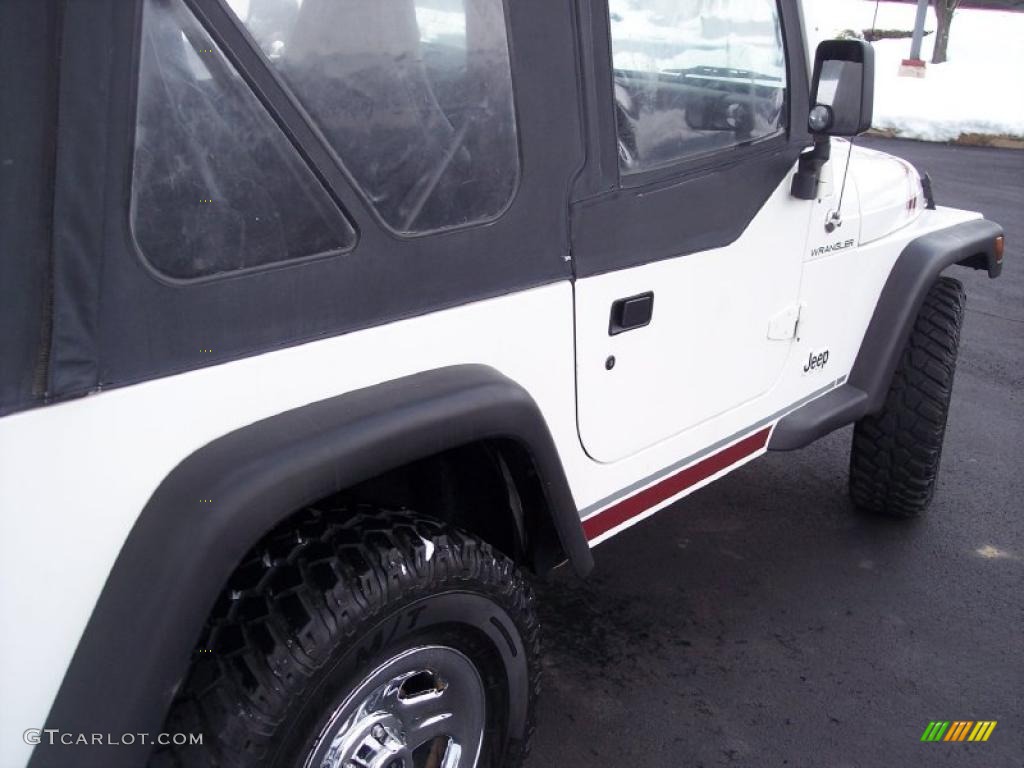 2000 Wrangler SE 4x4 - Stone White / Agate photo #21