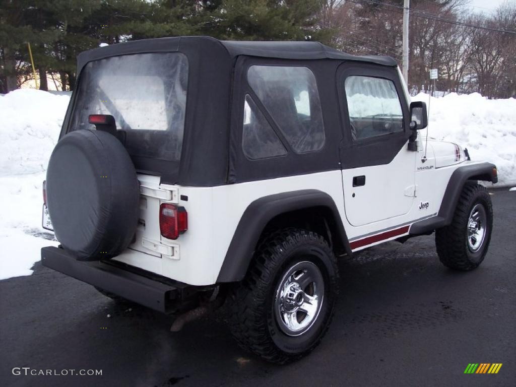 2000 Wrangler SE 4x4 - Stone White / Agate photo #22