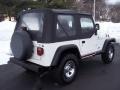 2000 Stone White Jeep Wrangler SE 4x4  photo #22