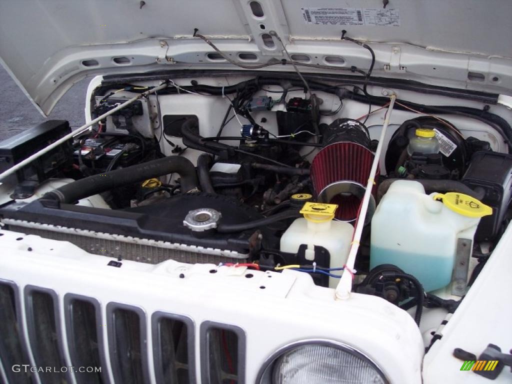 2000 Wrangler SE 4x4 - Stone White / Agate photo #55