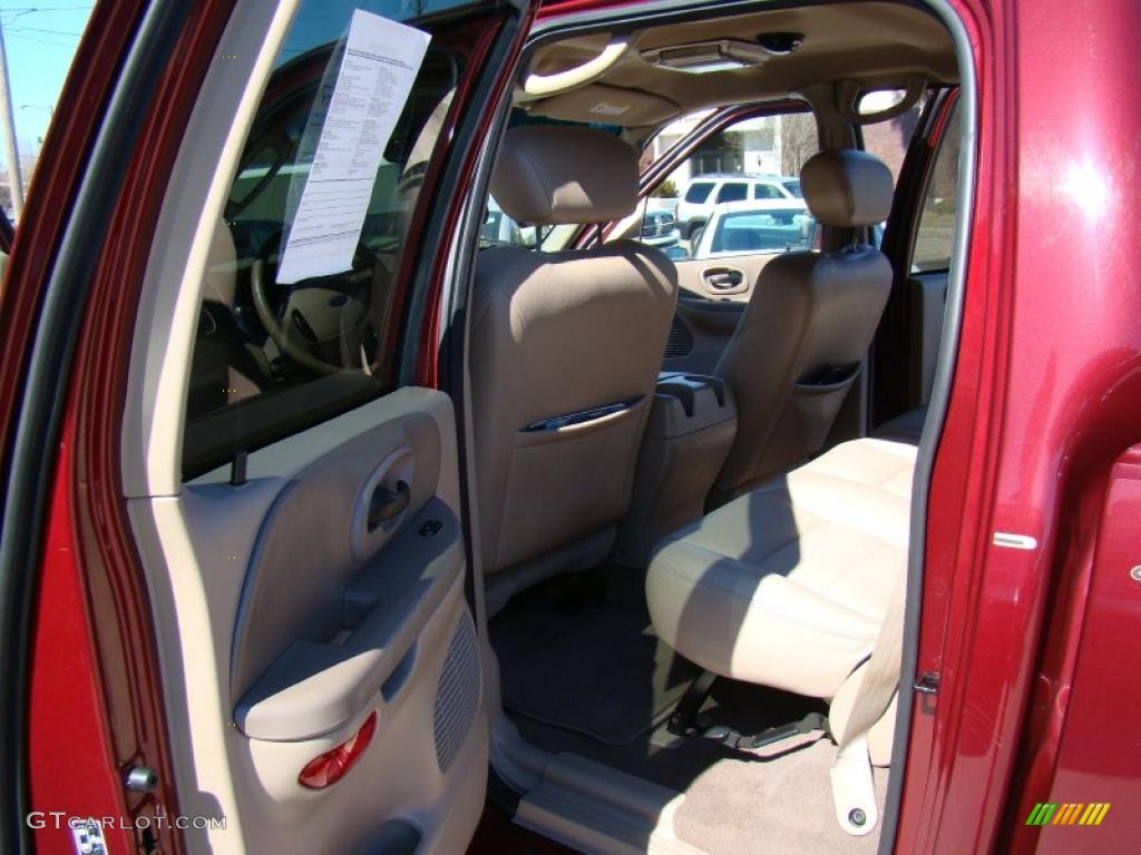 2003 F150 FX4 SuperCrew 4x4 - Toreador Red Metallic / Medium Parchment Beige photo #12