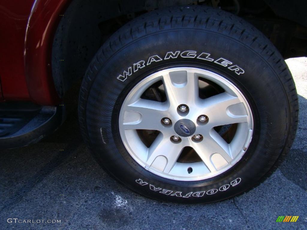 2003 F150 FX4 SuperCrew 4x4 - Toreador Red Metallic / Medium Parchment Beige photo #32