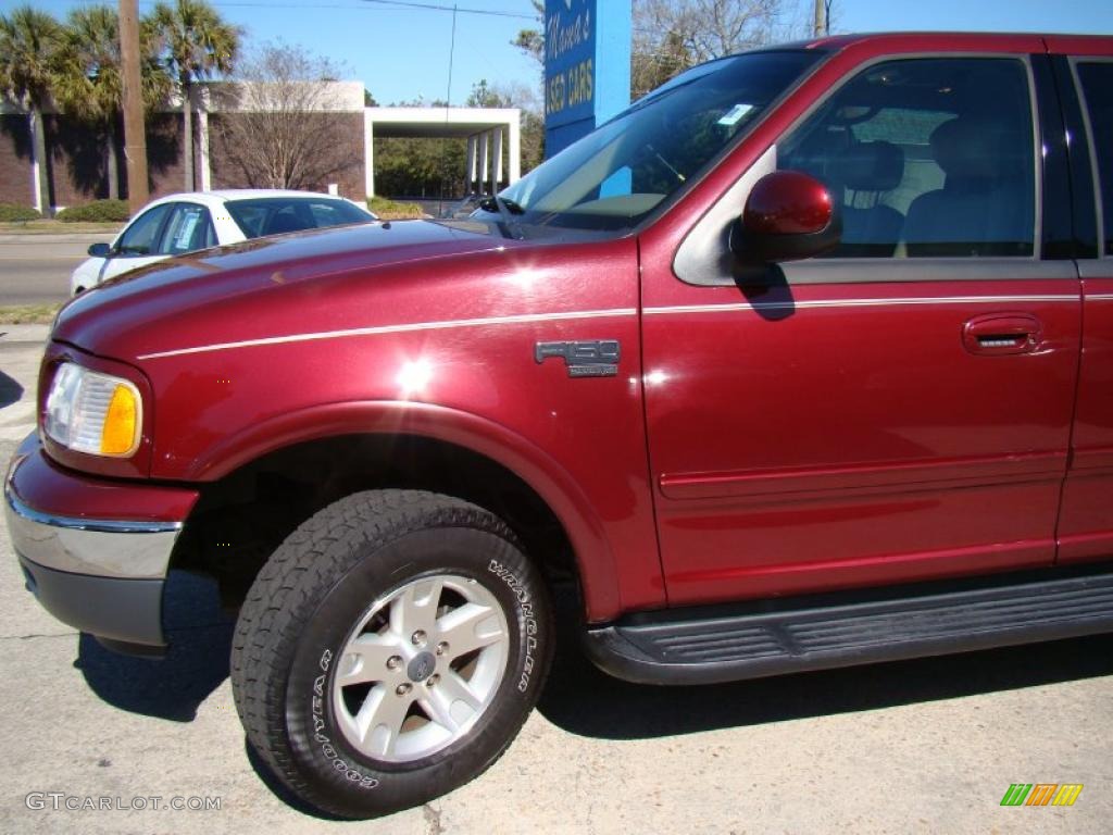 2003 F150 FX4 SuperCrew 4x4 - Toreador Red Metallic / Medium Parchment Beige photo #34