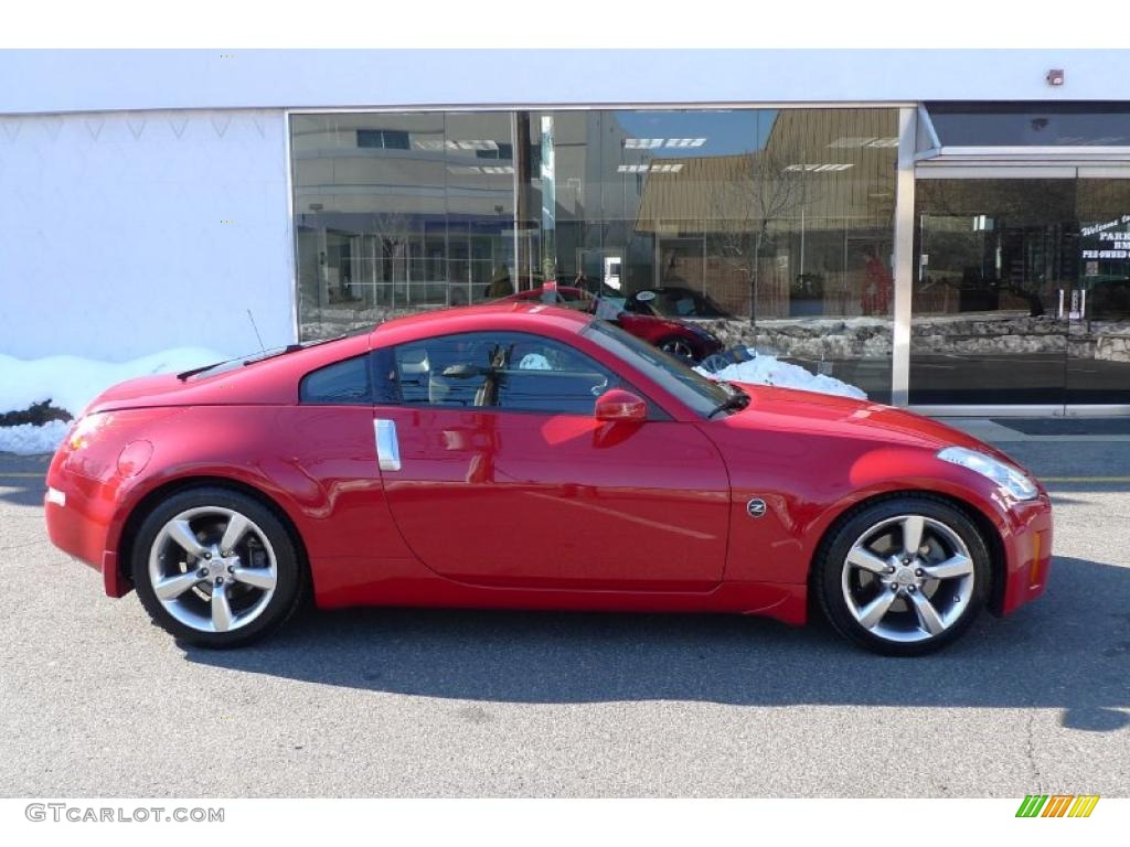 2006 350Z Coupe - Redline / Carbon Black photo #1