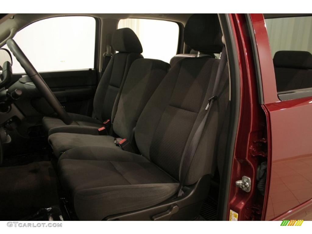 2009 Silverado 1500 LT Crew Cab 4x4 - Deep Ruby Red Metallic / Ebony photo #8
