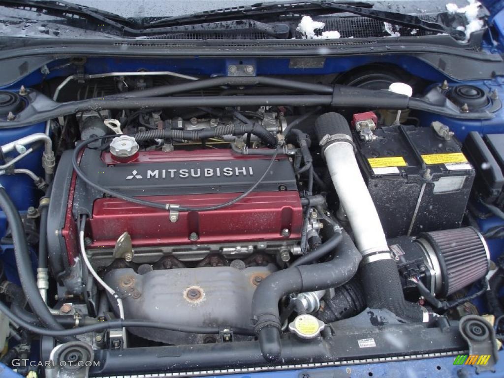 2004 Mitsubishi Lancer Evolution VIII 2.0 Liter Turbocharged DOHC 16-Valve MIVEC 4 Cylinder Engine Photo #25984236