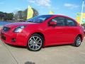 2007 Red Alert Nissan Sentra SE-R  photo #2