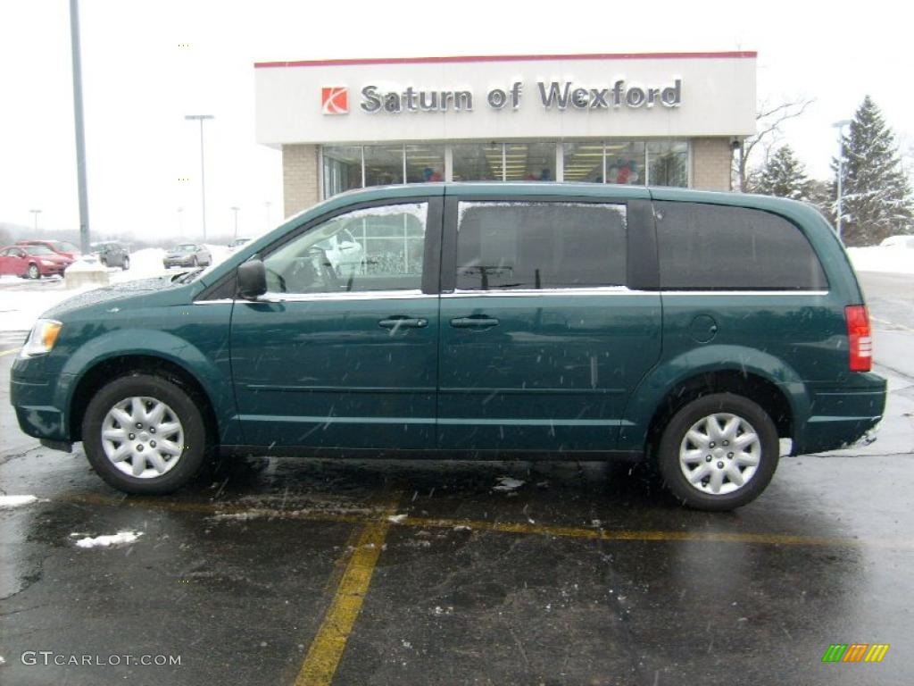 2009 Town & Country LX - Melbourne Green Pearl / Medium Slate Gray/Light Shale photo #1