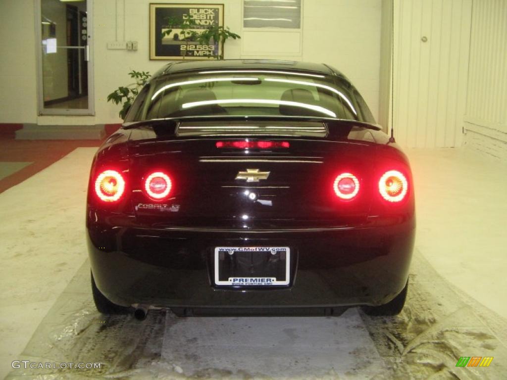 2007 Cobalt LT Coupe - Black / Ebony photo #5