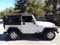 2006 Stone White Jeep Wrangler Sport 4x4  photo #9