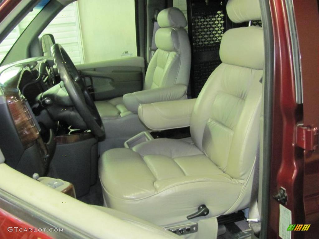 2003 Express 1500 Wheelchair Access Conversion Van - Berry Red Metallic / Medium Dark Pewter photo #8