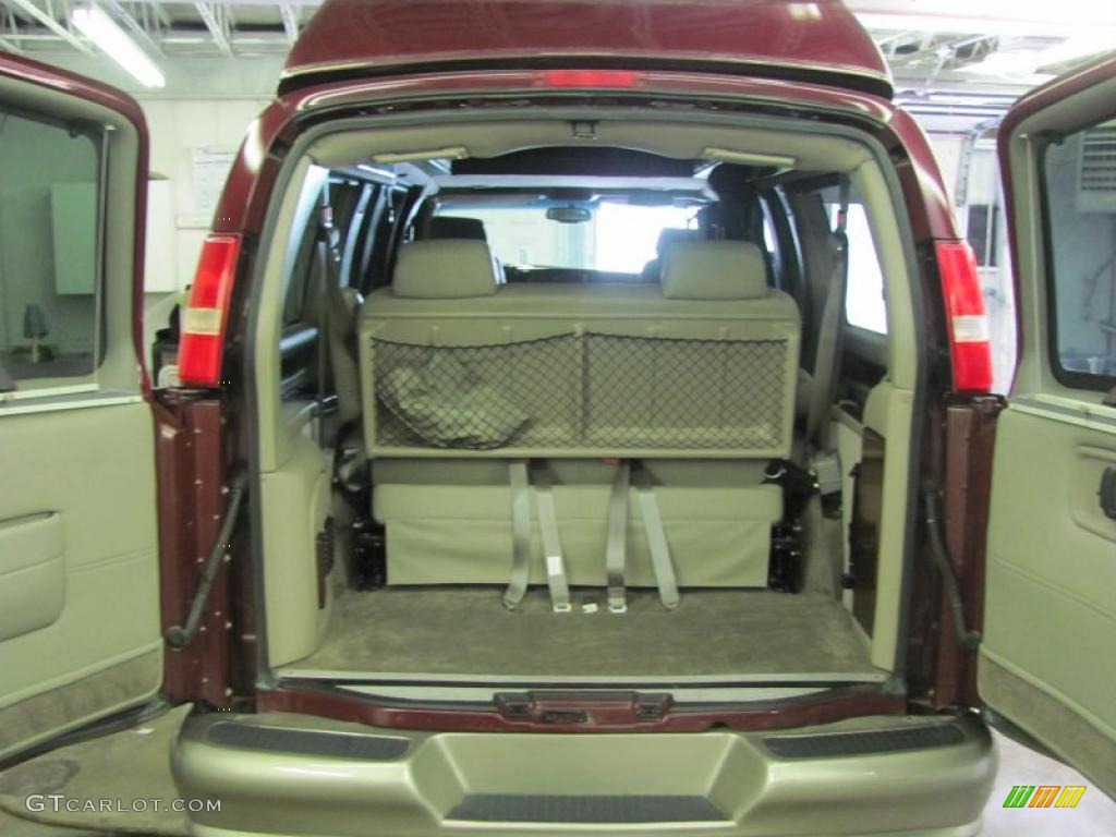 2003 Express 1500 Wheelchair Access Conversion Van - Berry Red Metallic / Medium Dark Pewter photo #19