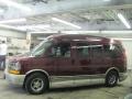2003 Berry Red Metallic Chevrolet Express 1500 Wheelchair Access Conversion Van  photo #20
