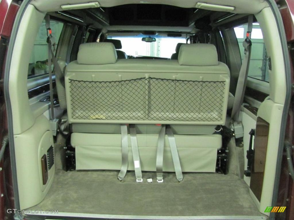 2003 Express 1500 Wheelchair Access Conversion Van - Berry Red Metallic / Medium Dark Pewter photo #45