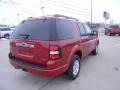 2010 Sangria Red Metallic Ford Explorer XLT 4x4  photo #3