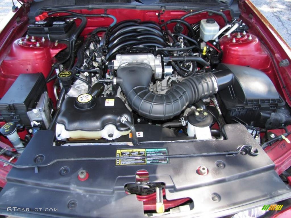 2005 Mustang GT Premium Coupe - Redfire Metallic / Medium Parchment photo #16