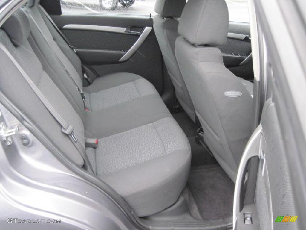 2009 Aveo LT Sedan - Medium Gray / Charcoal photo #19