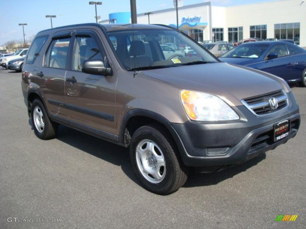 2003 CR-V LX - Mojave Mist Metallic / Saddle photo #7