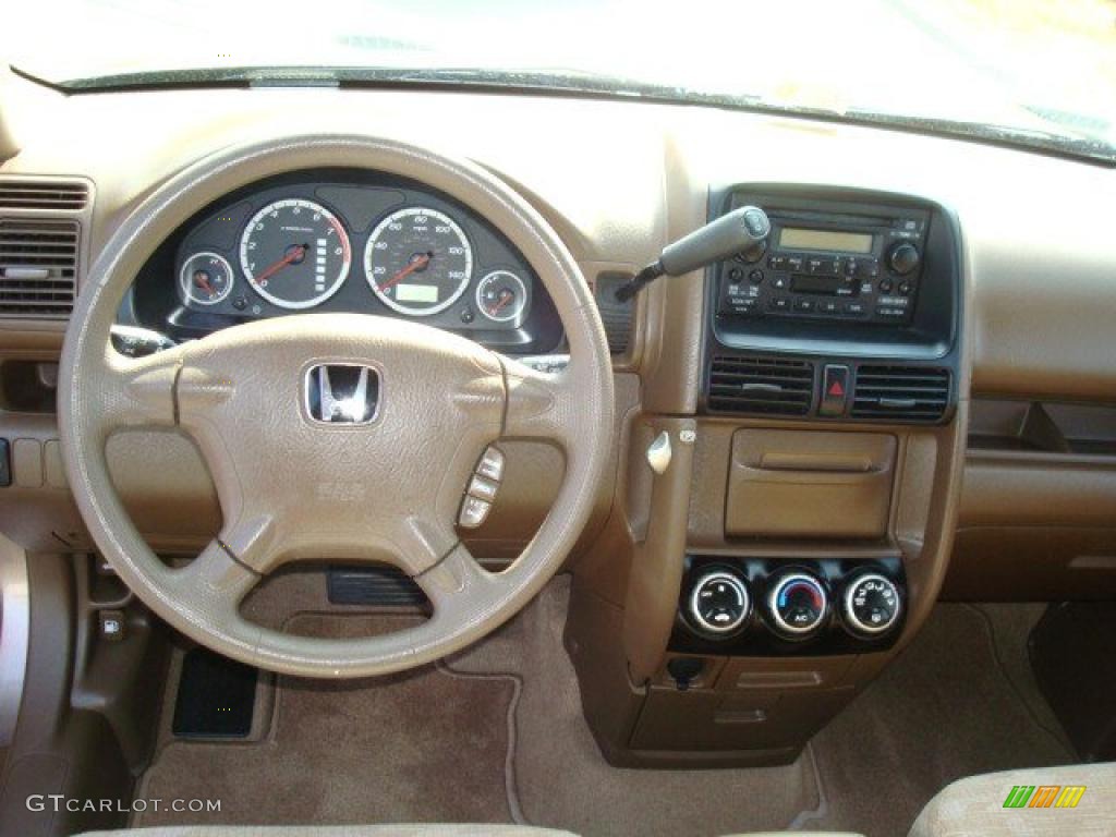 2003 CR-V LX - Mojave Mist Metallic / Saddle photo #13