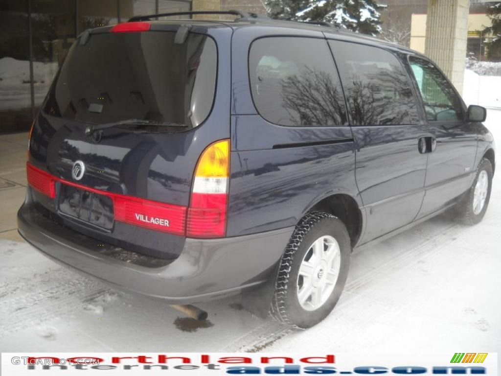 2002 Villager Sport - True Blue Metallic / Portland Gray photo #2