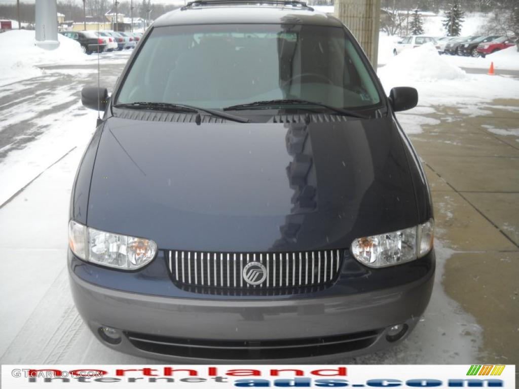 2002 Villager Sport - True Blue Metallic / Portland Gray photo #14