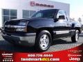 2005 Black Chevrolet Silverado 1500 LS Regular Cab  photo #1