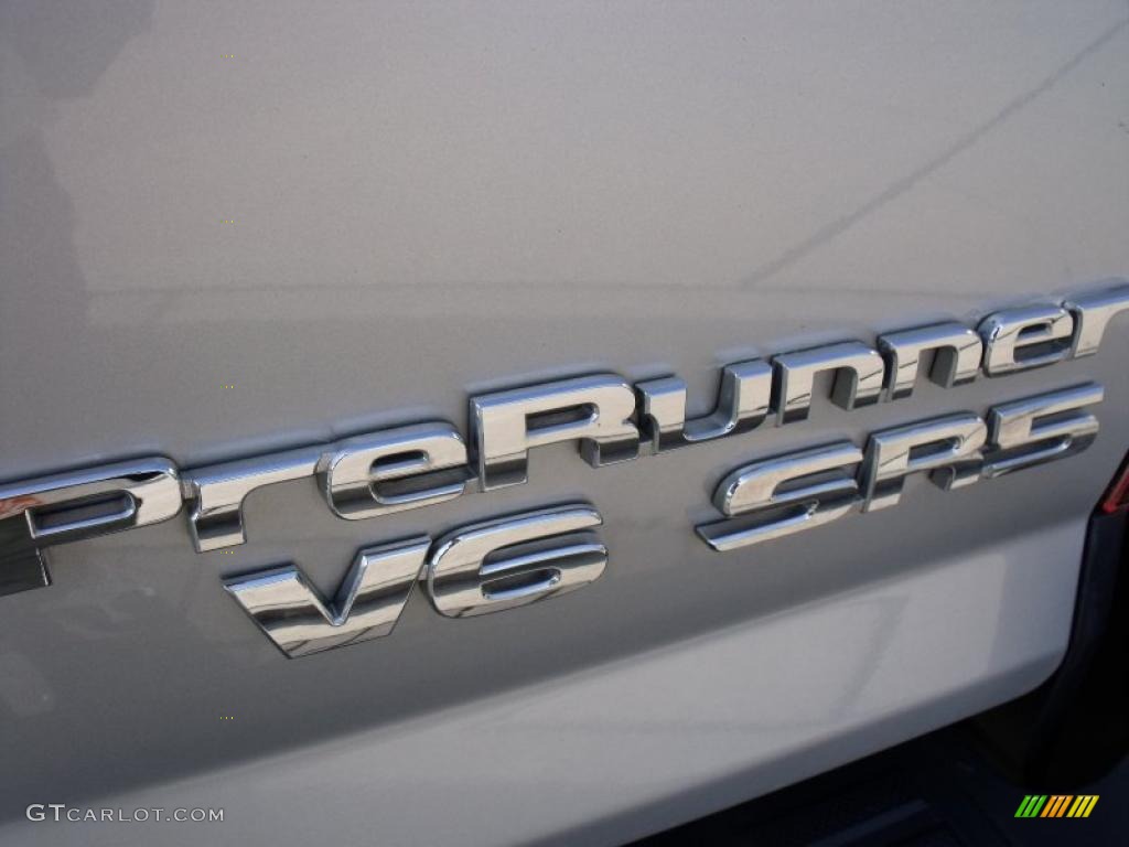 2008 Tacoma V6 SR5 PreRunner Double Cab - Silver Streak Mica / Graphite Gray photo #16
