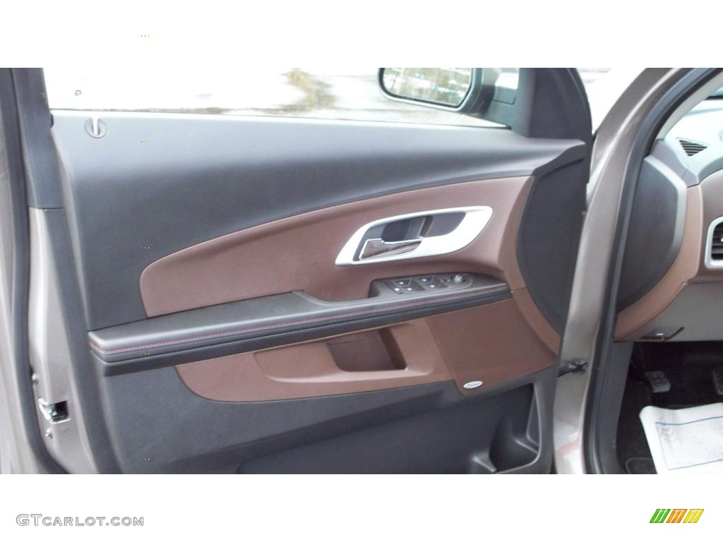 2010 Equinox LT - Mocha Steel Metallic / Jet Black/Brownstone photo #2