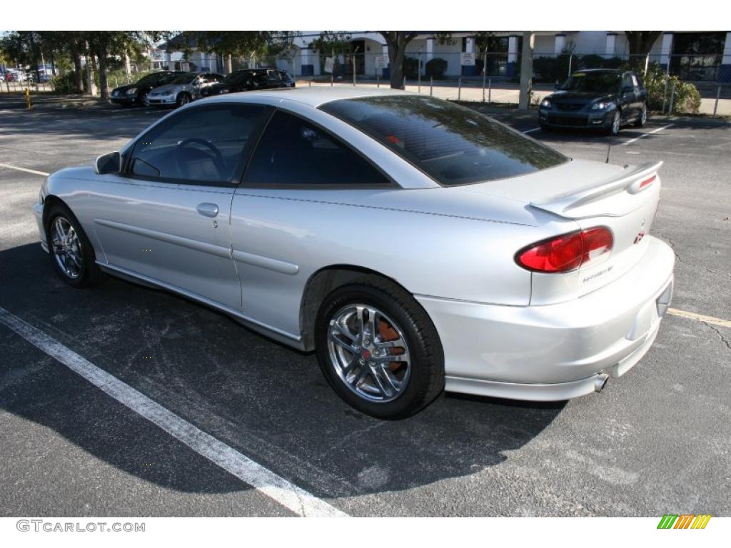 2002 Cavalier LS Sport Coupe - Ultra Silver Metallic / Graphite photo #7