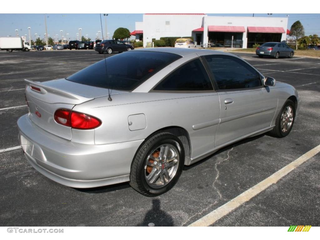 2002 Cavalier LS Sport Coupe - Ultra Silver Metallic / Graphite photo #43