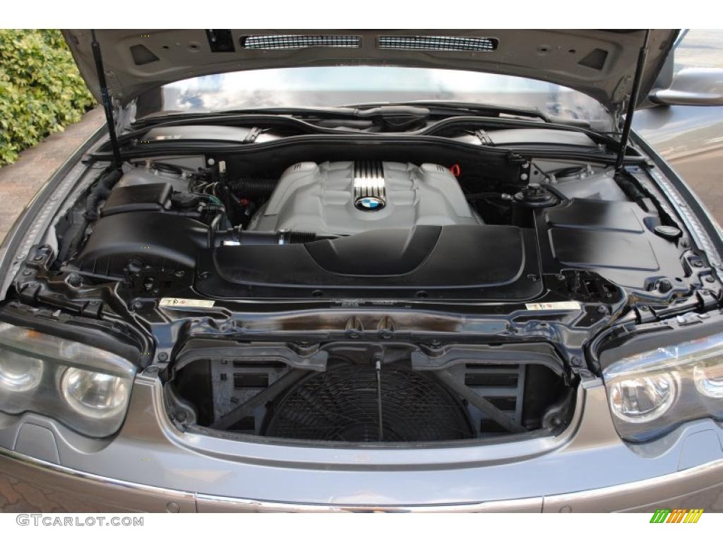 2002 7 Series 745Li Sedan - Titanium Grey Metallic / Flannel Grey photo #37