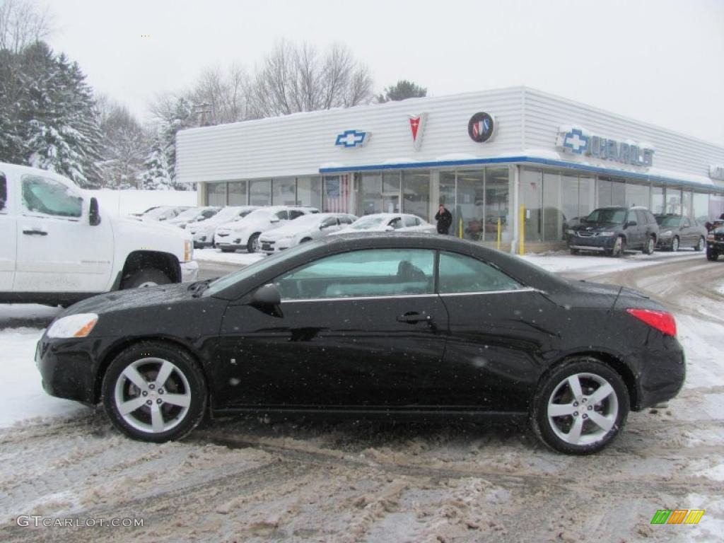 2007 G6 GT Convertible - Black / Ebony/Morocco photo #2