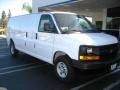 2009 Summit White Chevrolet Express 2500 Extended Cargo Van  photo #1