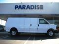 2009 Summit White Chevrolet Express 2500 Extended Cargo Van  photo #2