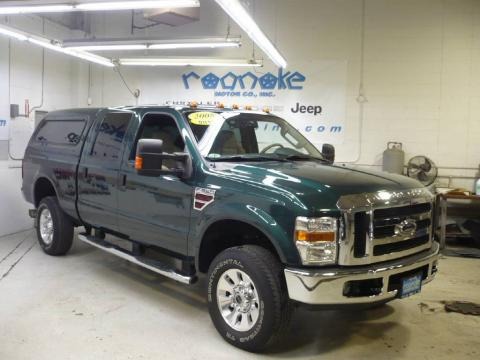 2008 Forest Green Metallic Ford F350 Super Duty King Ranch Crew Cab 
