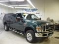 2008 Forest Green Metallic Ford F350 Super Duty Lariat Crew Cab 4x4  photo #1