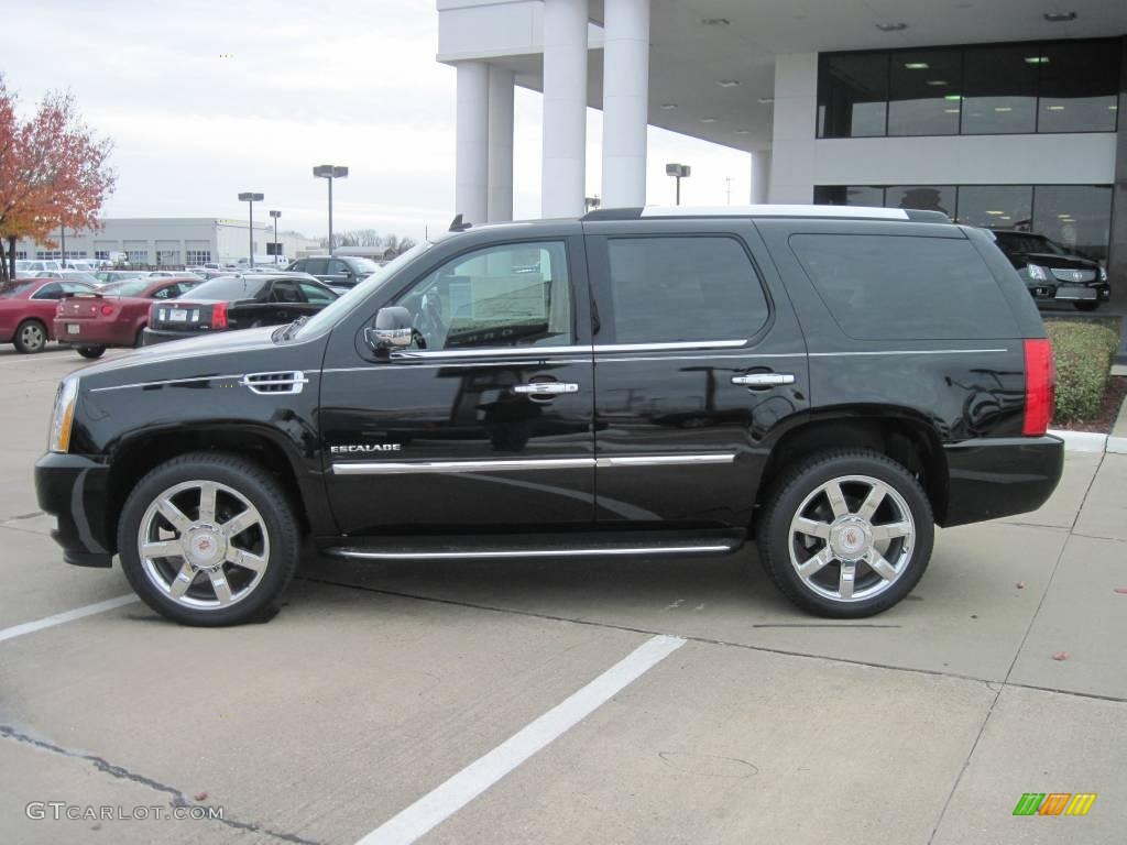 2010 Escalade Luxury - Black Raven / Ebony photo #3