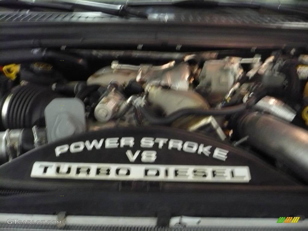 2008 F350 Super Duty Lariat Crew Cab 4x4 - Forest Green Metallic / Camel photo #18