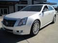 White Diamond Tricoat - CTS 3.0 Sport Wagon Photo No. 1