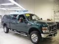 2008 Forest Green Metallic Ford F350 Super Duty Lariat Crew Cab 4x4  photo #46