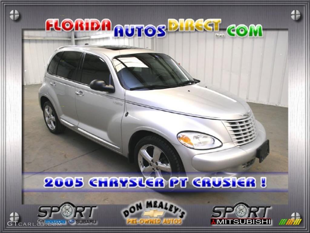 2005 PT Cruiser GT - Bright Silver Metallic / Dark Slate Gray photo #1