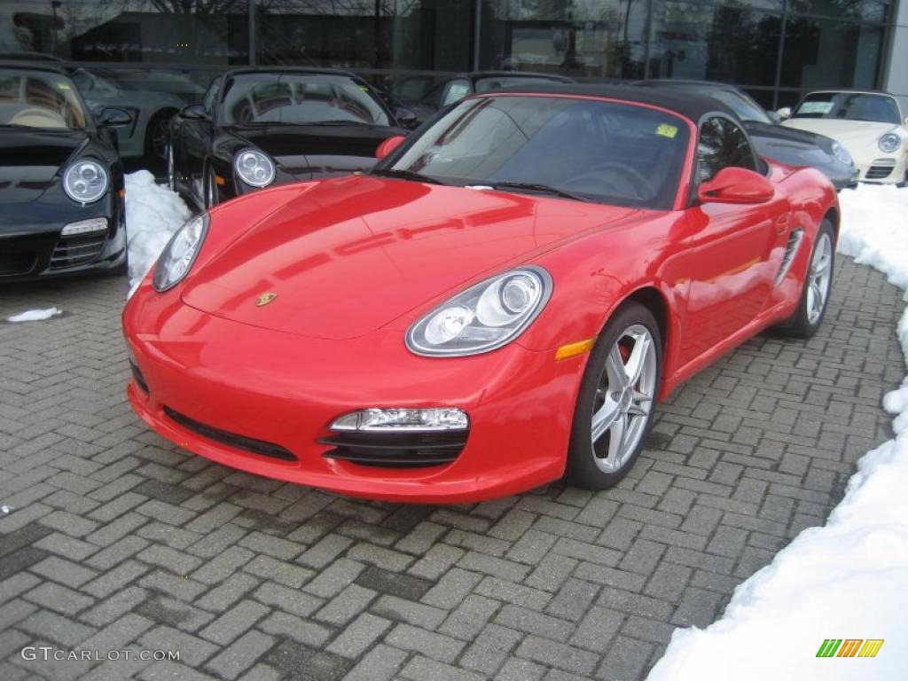 2009 Boxster S - Guards Red / Black photo #1
