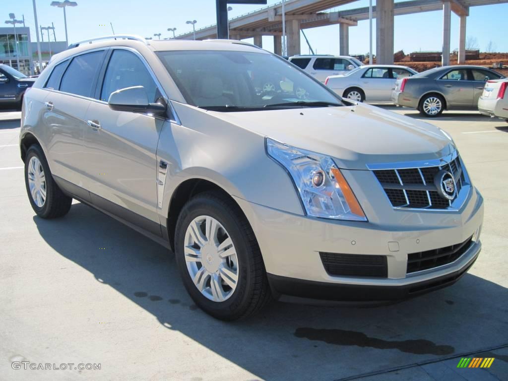 2010 SRX V6 - Gold Mist / Shale/Ebony photo #2