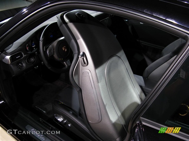 2007 911 Turbo Coupe - Black / Black photo #15