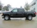 2010 Onyx Black GMC Sierra 1500 SLE Crew Cab 4x4  photo #3